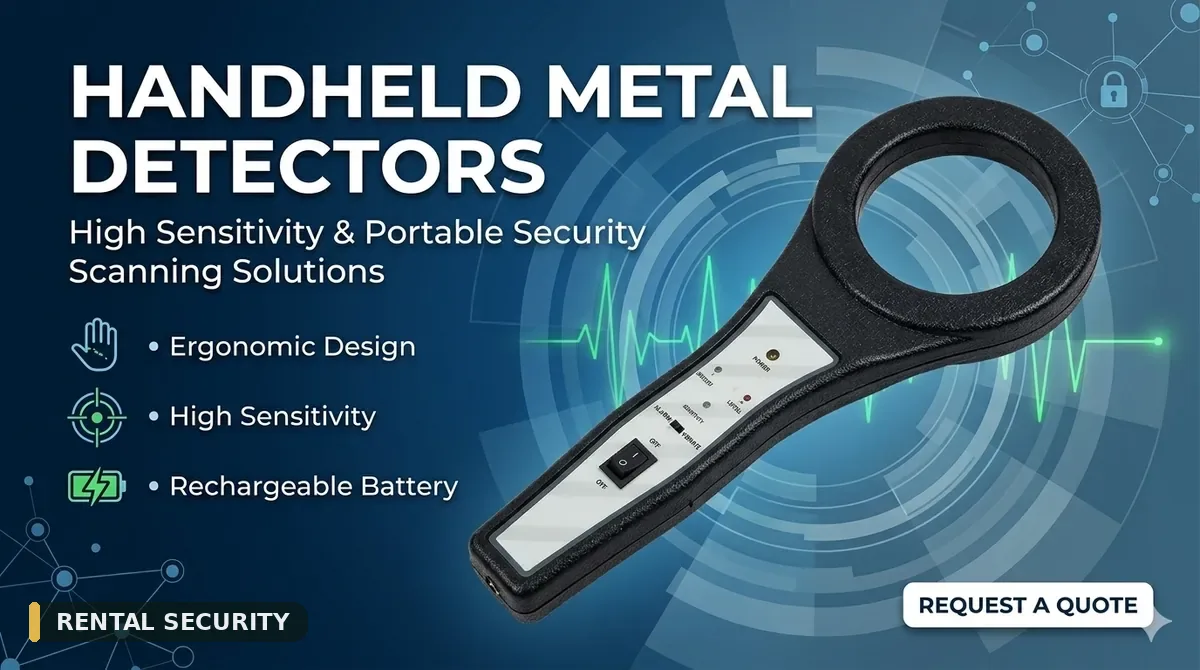Hand held metal detector on rent in Mumbai